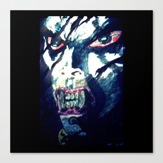 Sensing Blood Canvas Print
