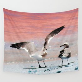 seagull wings Wall Tapestry