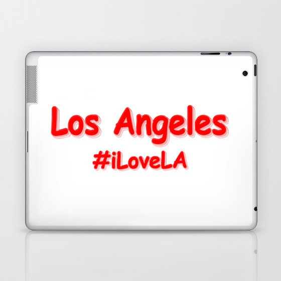 "#iLoveLA" Cute Design. Buy Now Laptop & iPad Skin
