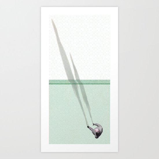 long shadows Art Print