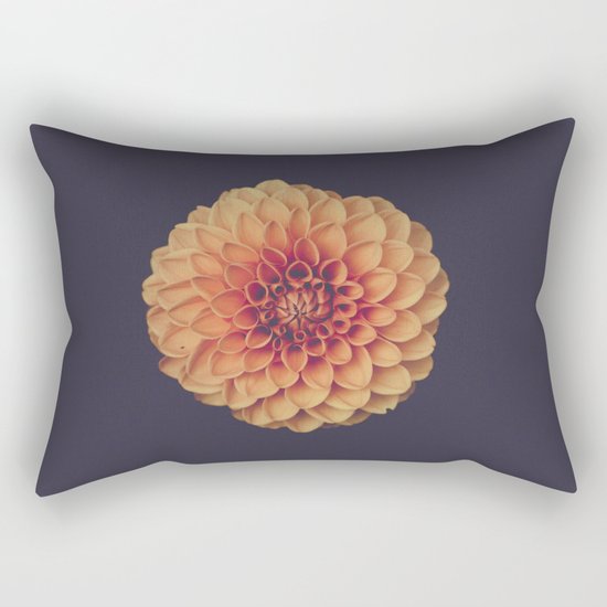 Yellow Flower Petals Rectangular Pillow