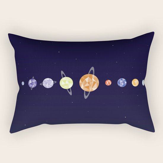 Planets Rectangular Pillow