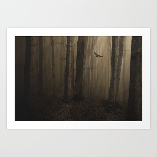 Return to the light Art Print