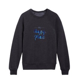 My Happy Place Kids Crewneck