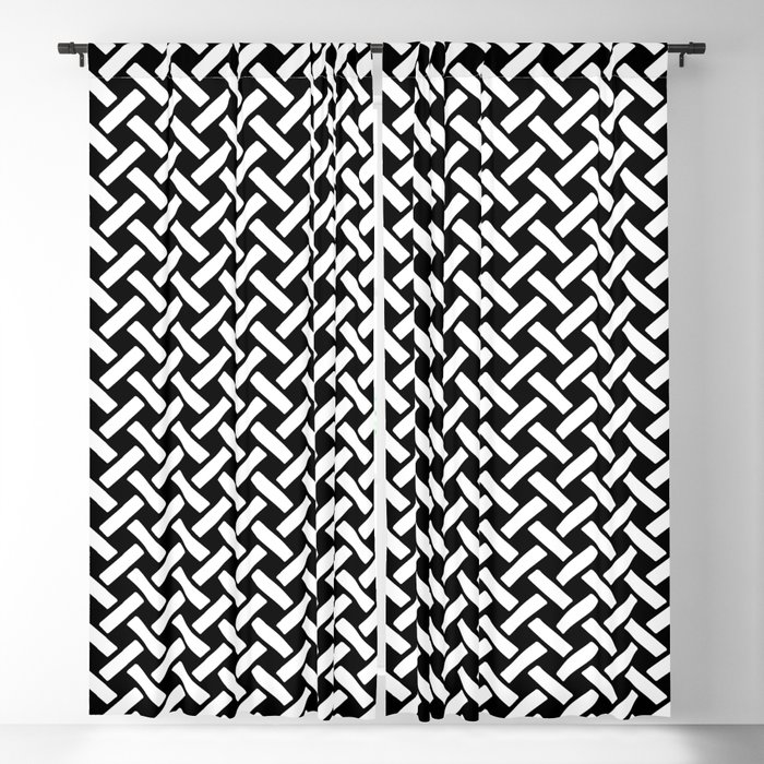 BASKET WEAVE BACKGROUIND. Blackout Curtain