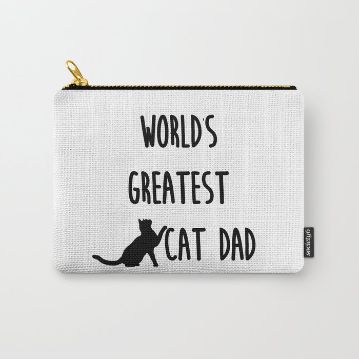 World's Greatest Cat Dad Carry-All Pouch