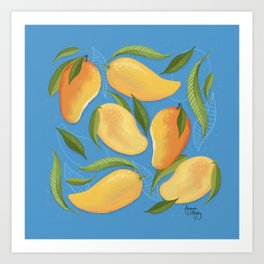 Mango Love Art Print