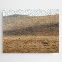 Golden Hour in the Fields | Nature and Landscape Photography Jigsaw Puzzle