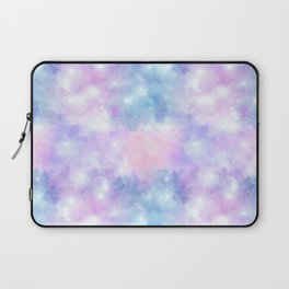 Pink Blue Nebula Painting Laptop Sleeve