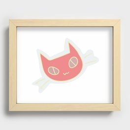 rotom cat Recessed Framed Print