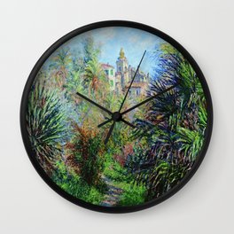 Claude Monet - Moreno Gardens  Wall Clock