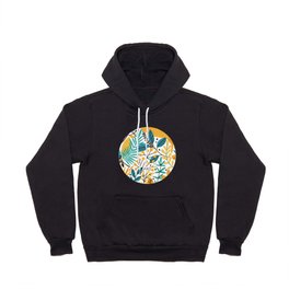 Colorful Summer Abstract Floral Hoody