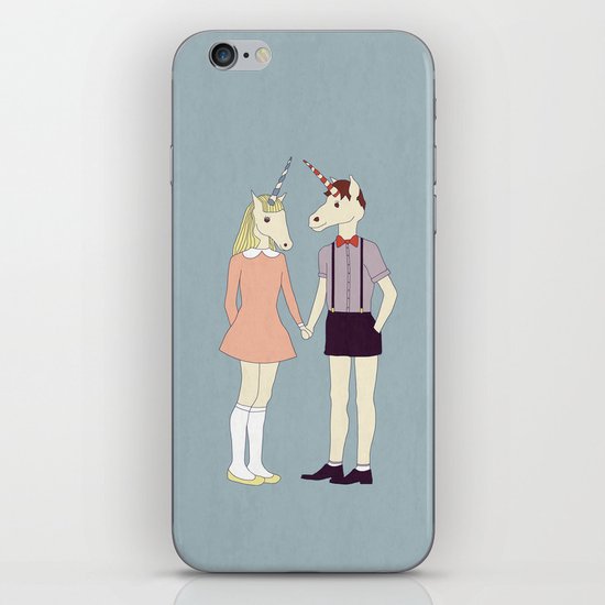 Our love is unique, we are Unicorns iPhone Skin