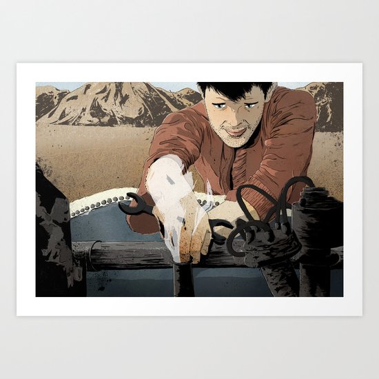 The Mechanic Art Print