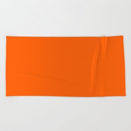 Maximum Orange Beach Towel