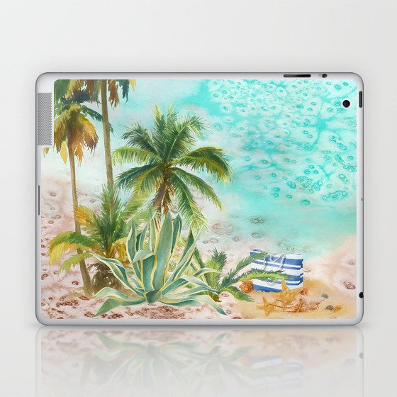 Beachside Laptop & iPad Skin