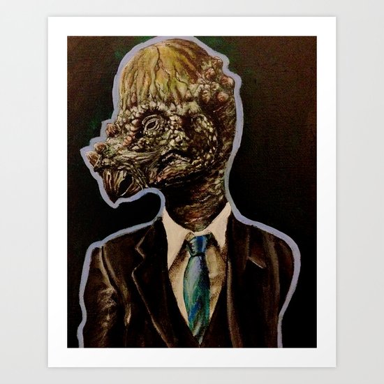 Pachycephalosaurus Art Print