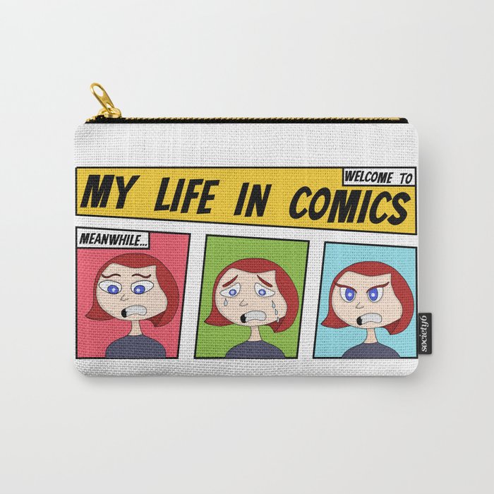 My Life In Comics Carry-All Pouch