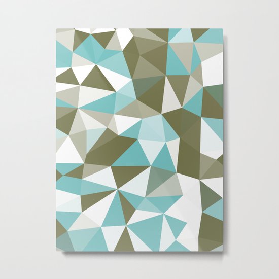 Seaweed Tris Metal Print