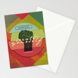 Create Yourself or Society Will Stationery Cards