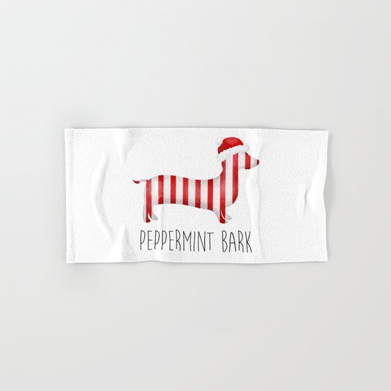 Peppermint Bark Hand & Bath Towel