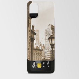 New York City Sepia - Street Photography Android Card Case