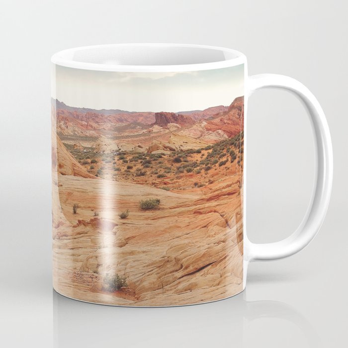 Hiking Red Rocks Valley Of Fire Lake Mead Las Vegas Coffee Mug