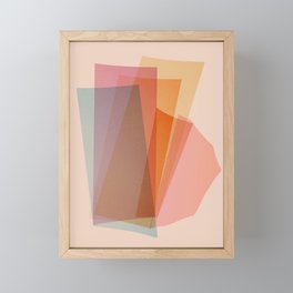 Abstraction_Spectrum Framed Mini Art Print