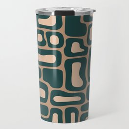 Retro Mid Century Modern Abstract composition 442 Travel Mug