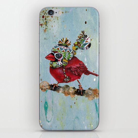 Cardinal Blaze iPhone Skin
