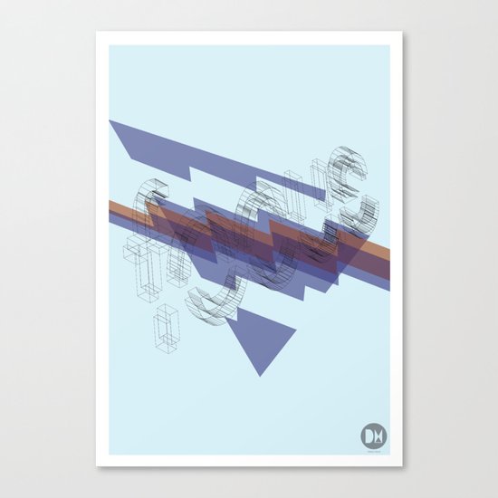 Can't Focus Canvas Print