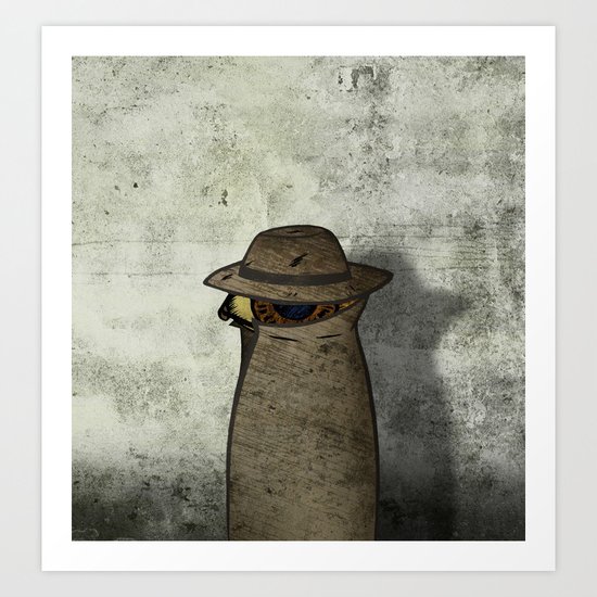 Ójoro Holmes Art Print