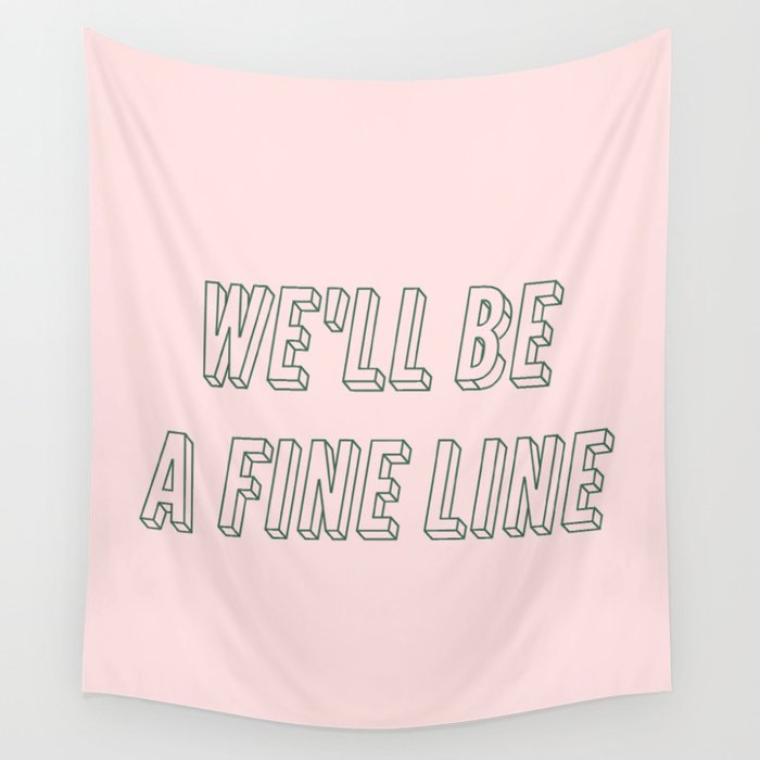 Fine shop line tapestry