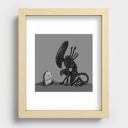 Alien • Goodbye • H. R. Giger Recessed Framed Print