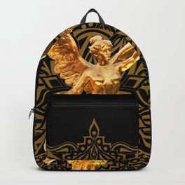 Golden Guardian Angel Backpack