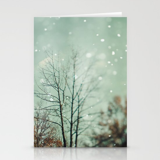 First Snowfall Stationery Cards