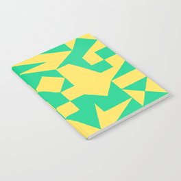 English Square (Yellow & Green) Notebook