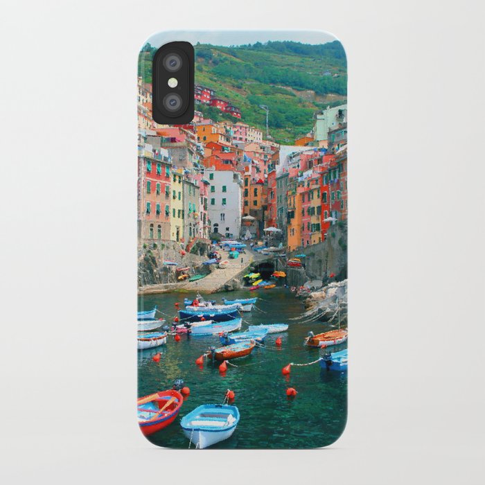 Italy. Cinque Terre marina iPhone Case