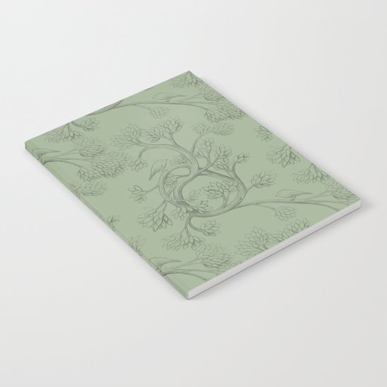 The Night Gardener - Endpapers Notebook