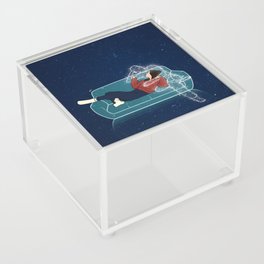 Love on the couch. Acrylic Box