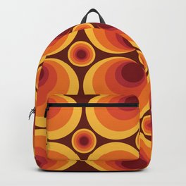 70s pattern Backpack