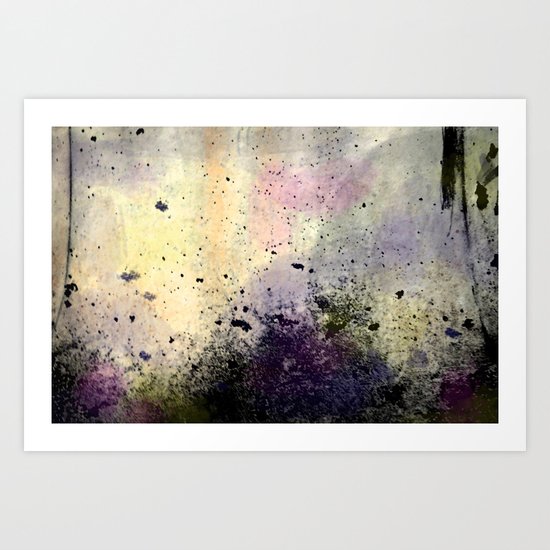 Abstract Mixed Media Design Art Print