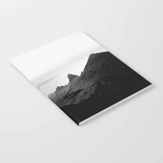 black wasteland isolation Notebook