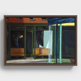 High Quality Edward Hopper Framed Canvas