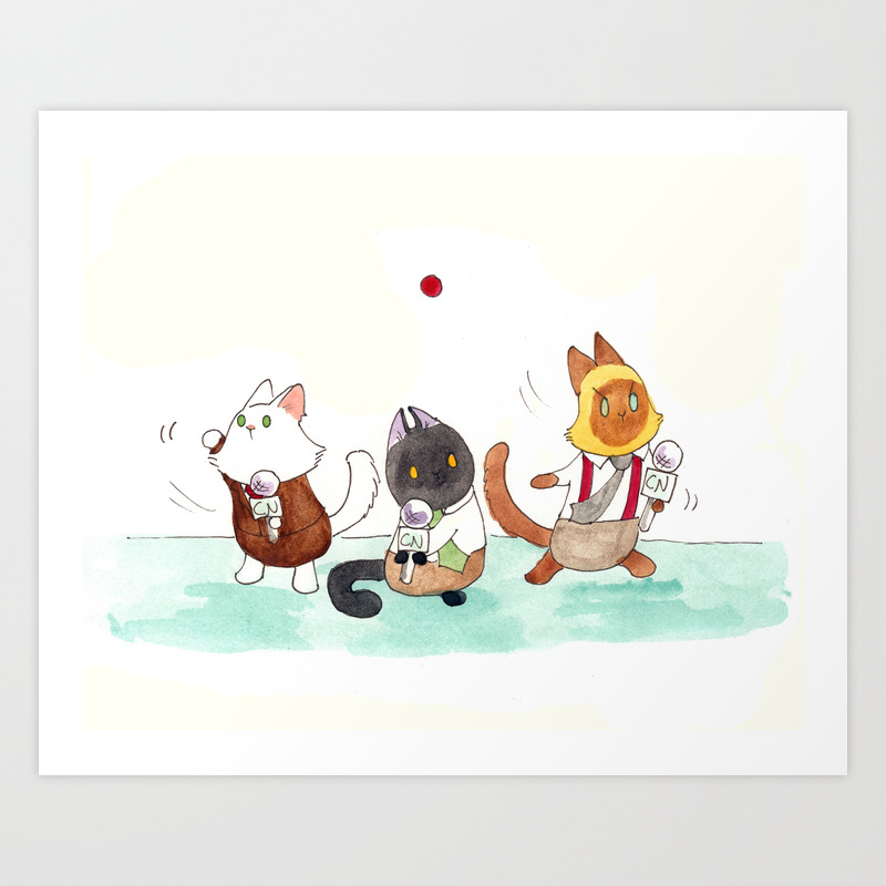 Wanted One Red Dot Art Print By Breakingcatnews Society6