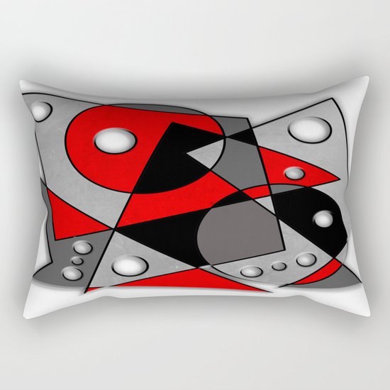 Abstract #282 Rectangular Pillow