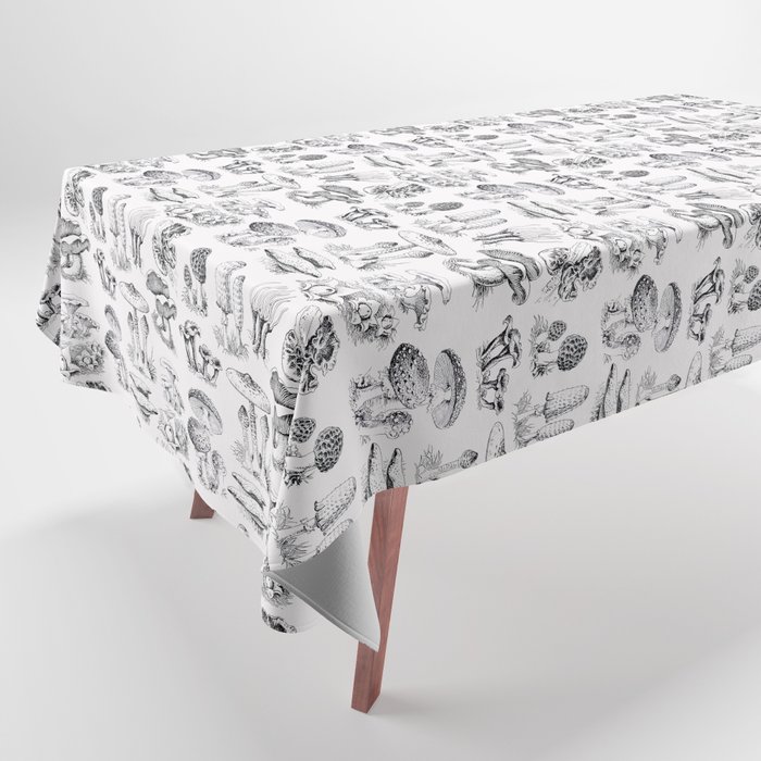 Mushroom Collection Tablecloth
