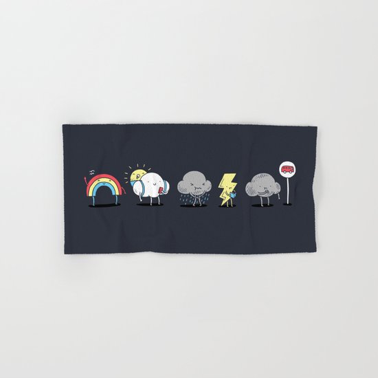 There's always rainbow after the rain Hand & Bath Towel