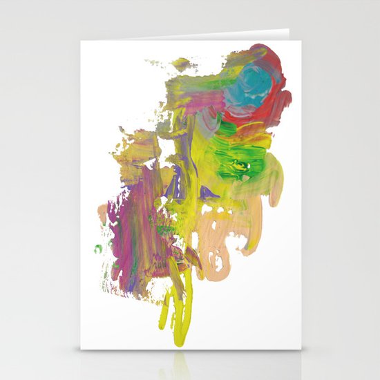 Digital painting collage series #1 Stationery Cards