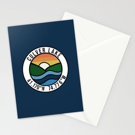 Culver Lake - Navy/Badge Stationery Cards